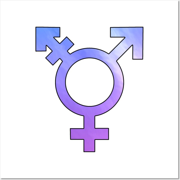 Gender Neutral Sign Wall Art by DiegoCarvalho